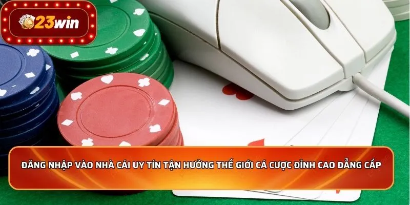 Đăng nhập vào nhà cái uy tín tận hưởng thế giới cá cược đỉnh cao đẳng cấp