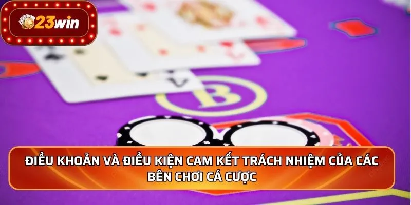 Điều khoản và điều kiện cam kết trách nhiệm của các bên chơi cá cược